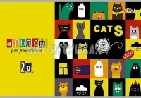 Альбом 20 л. А4 Смешные коты КТС С0218-68